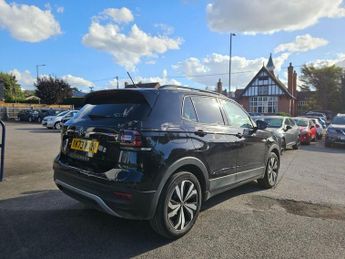 VOLKSWAGEN T-CROSS 1.0 TSI Black Edition SUV 5dr Petrol DSG Euro 6 (s/s) (110 ps)