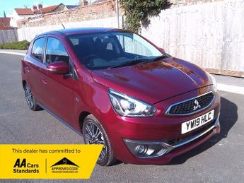 Mitsubishi Mirage 1.2 4 Hatchback 5dr Petrol Manual Euro 6 (s/s) (79 ps)