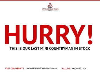 MINI COUNTRYMAN 1.6 Cooper S SUV 5dr Petrol Manual ALL4 Euro 5 (s/s) (184 ps)