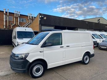 Volkswagen Transporter 2.0 TDI T28 SWB STARTLINE FWD 102BHP. EURO 6 ULEZ. AC. SENSORS. 