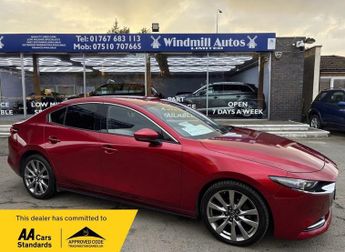 Mazda 3 2.0 SKYACTIV-X MHEV Sport Lux Saloon 4dr Petrol Auto Euro 6 (s/s