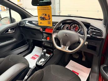 CITROEN DS3 1.6 VTi DStyle Plus Hatchback 3dr Petrol Auto Euro 5 (120 ps)