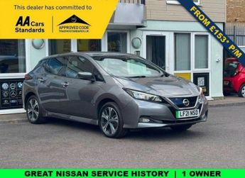 NISSAN LEAF 62kWh e+ Tekna Hatchback 5dr Electric Auto (217 ps)