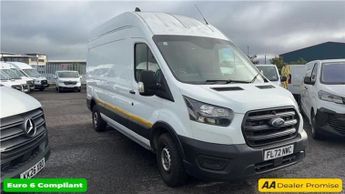 Ford Transit White 2.0 350 EcoBlue Leader L3 H3 Van, 68,000 miles, Euro 6, 6-