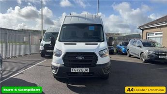 Ford Transit White 2.0 350 EcoBlue Leader L3 H3 Van, 43,600 miles, Euro 6, 6-