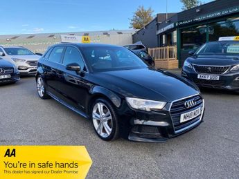 Audi A3 1.5 TFSI CoD S line Sportback 5dr Petrol Manual Euro 6 (s/s) (15