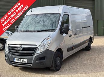 Vauxhall Movano 2.3 CDTi 3500 Panel Van 5dr Diesel Manual FWD L3 H2 Euro 6 (130 