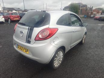 FORD KA 1.2 Zetec Hatchback 3dr Petrol Manual Euro 5 (s/s) (69 ps)
