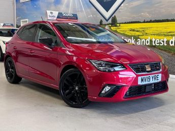 SEAT Ibiza 1.0 TSI FR Sport Hatchback 5 Door Petrol Automatic DSG Red Euro 