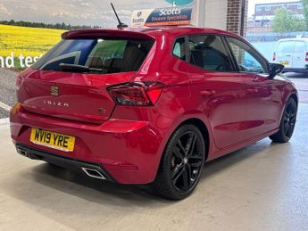 SEAT IBIZA 1.0 TSI FR Sport Hatchback 5 Door Petrol Automatic DSG Red Euro 