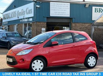 Ford Ka 1.2 Edge Hatchback 3 Door Sunrise Red Petrol Manual Euro 5 (s/s)