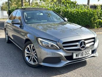 Mercedes C Class 2.1 C220d Sport (Premium) Saloon 4dr Diesel G-Tronic+ Euro 6 (s/