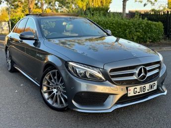 Mercedes C Class 1.6 C200d AMG Line (Premium) Saloon 4dr Diesel G-Tronic+ Euro 6 