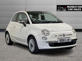 Fiat 500 1.2 Lounge Hatchback 3dr Petrol Manual Euro 5 (s/s) (69 bhp)