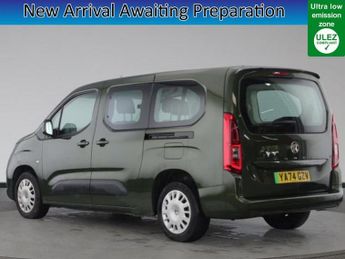 Vauxhall Combo Life Electric 52kWh Design XL MPV 5dr Electric Auto (11kW Charger) (136 ps)