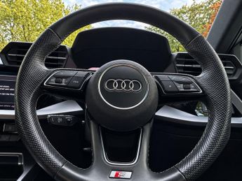 AUDI A3 1.5 TFSI 35 S line Saloon 4dr Auto Petrol S Tronic Euro 6 (s/s) 