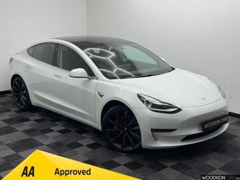 Tesla Model 3 (Dual Motor) Performance Saloon 4dr Electric Auto 4WDE (Performa
