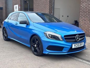 Mercedes A Class 1.6 A200 AMG Sport Hatchback 5 Door Petrol Manual Blue Euro 6 1 