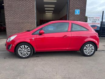 VAUXHALL CORSA 1.0 ecoFLEX 12V Excite Hatchback 3 door Petrol Manual in Red