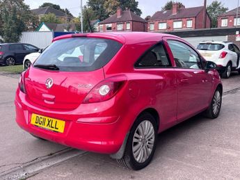 VAUXHALL CORSA 1.0 ecoFLEX 12V Excite Hatchback 3 door Petrol Manual in Red