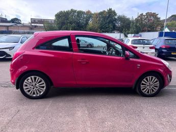 VAUXHALL CORSA 1.0 ecoFLEX 12V Excite Hatchback 3 door Petrol Manual in Red