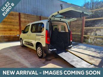 Citroen Berlingo 3 Seat Auto Wheelchair Accessible Disabled Access Vehicle WAV
