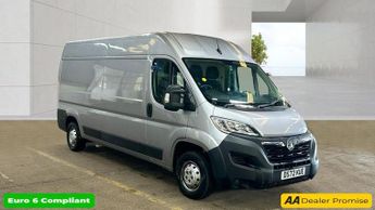 Vauxhall Movano Black 2.0 280 EcoBlue Limited L1 H1 Van, 57,800 miles, Euro 6, 6
