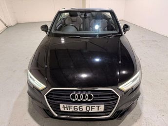 AUDI A3 CABRIOLET 2.0 TDI S line Convertible 2dr Diesel S Tronic Auto 6Spd Euro 6 