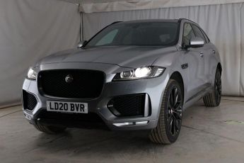JAGUAR F-PACE 2.0 D180 Chequered Flag SUV 5dr Diesel Auto AWD Euro 6 (s/s) (18
