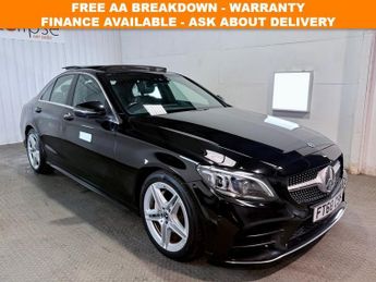 Mercedes C Class 1.5 C200 MHEV EQ Boost AMG Line (Premium Plus) Saloon 4dr Petrol