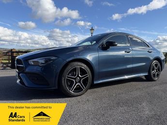 Mercedes CLA 218 bhp 1.3 CLA250e 15.6kWh AMG Line (Premium) Coupe 4dr Petrol 