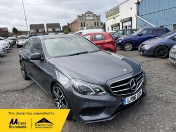 Mercedes E Class 3.0 E350 V6 BlueTEC AMG Night Edition (Premium Plus) Saloon 4dr 