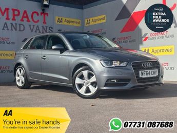 Audi A3 2.0 TDI Sport Sportback 5dr Diesel Manual Euro 6 (s/s) (150 ps)