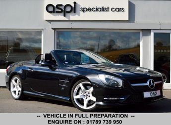 MERCEDES-BENZ SL 3.5 SL350 V6 BlueEfficiency Convertible 2dr Petrol G-Tronic Euro