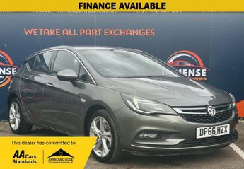 Vauxhall Astra 1.4i Turbo SRi Hatchback 5dr Petrol Manual Euro 6 (150 ps)