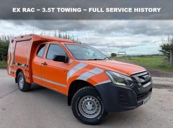 ISUZU D-MAX 1.9 TD Utility Pickup Extended Cab 2dr Diesel Manual 4WD Euro 6 