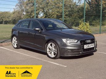 Audi A3 1.8 TFSI S line Sportback 5dr Petrol S Tronic quattro Euro 6 (s/