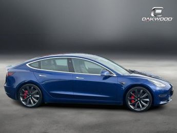 TESLA Model 3 (Dual Motor) Performance Saloon 4dr Electric Auto 4WDE (Performa