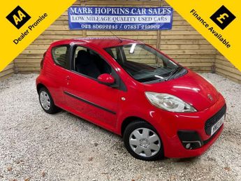 PEUGEOT 107 1.0 12V Active Hatchback 3dr Petrol 2 Tronic Euro 5 (68 ps)