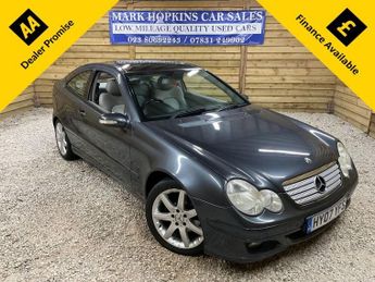 Mercedes C Class 1.8 C180 Kompressor SE Coupe 2dr Petrol Automatic (193 g/km, 143