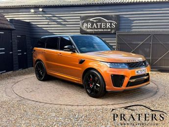 Land Rover Range Rover Sport 5.0 P575 V8 SVR SUV 5dr Petrol Auto 4WD Euro 6 (s/s) (575 ps)