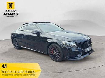 Mercedes C Class 2.0 C200 AMG Line (Premium Plus) Coupe 2dr Petrol G-Tronic+ Euro
