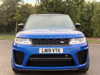 LAND ROVER RANGE ROVER SPORT 5.0 P575 V8 SVR Auto 4WD Euro 6 (s/s) 5dr
