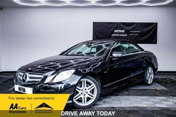 Mercedes E Class 1.8 E200 BlueEfficiency Sport Cabriolet 2dr Petrol G-Tronic+ Eur