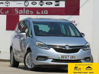 Vauxhall Zafira Tourer 1.4i Turbo Tech Line Nav MPV 5dr Petrol Auto Euro 6 (140 ps)
