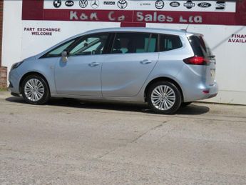 VAUXHALL ZAFIRA TOURER 1.4i Turbo Tech Line Nav MPV 5dr Petrol Auto Euro 6 (140 ps)