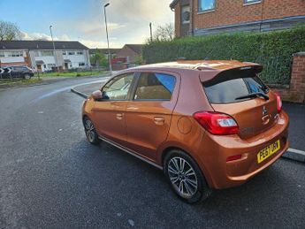 MITSUBISHI MIRAGE 1.2 Juro Hatchback 5dr Petrol CVT Euro 6 (s/s) (79 ps)
