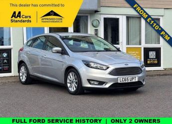 Ford Focus 1.0T EcoBoost Titanium Hatchback 5dr Petrol Manual Euro 6 (s/s) 