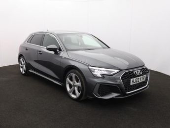 Audi A3 1.0 TFSI 30 S line Sportback 5dr Petrol Manual Euro 6 (s/s) (110