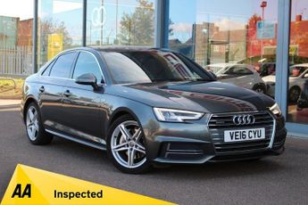 Audi A4 2.0 TDI S line Saloon 4dr Diesel S Tronic quattro Euro 6 (s/s) (